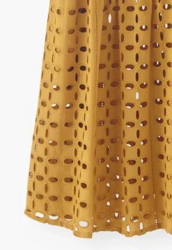 A-Line Broderie Dress*Wrap London Discount