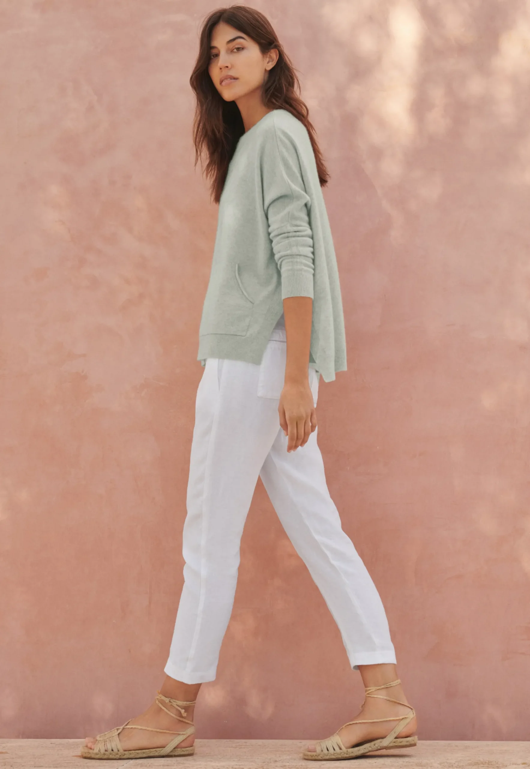 Boat-Neck Sweater*Wrap London Outlet