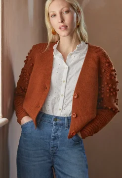 Bobble Cardigan*Wrap London Discount