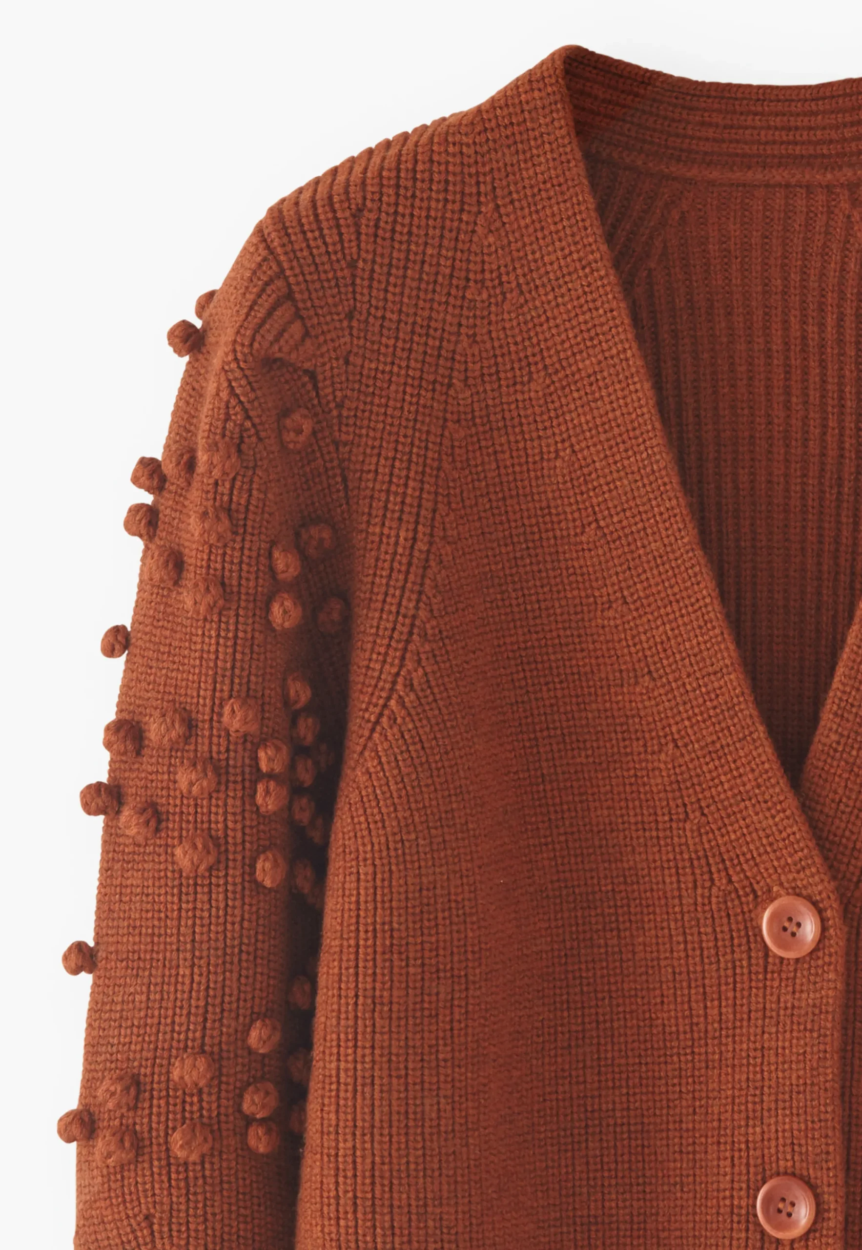 Bobble Cardigan*Wrap London Discount
