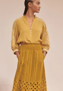 Broderie A-Line Skirt*Wrap London Shop