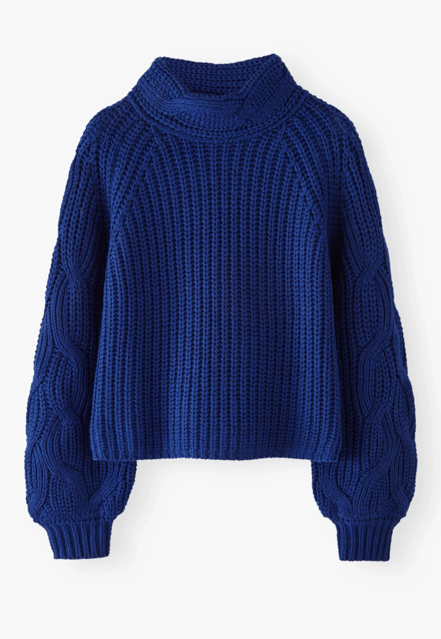 Cable-Knit Sweater*Wrap London Best