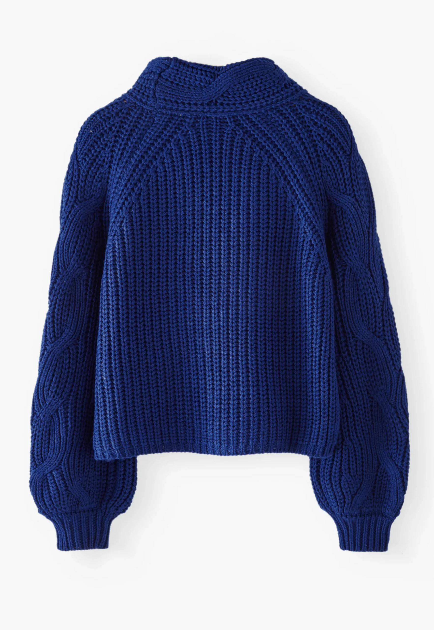 Cable-Knit Sweater*Wrap London Best
