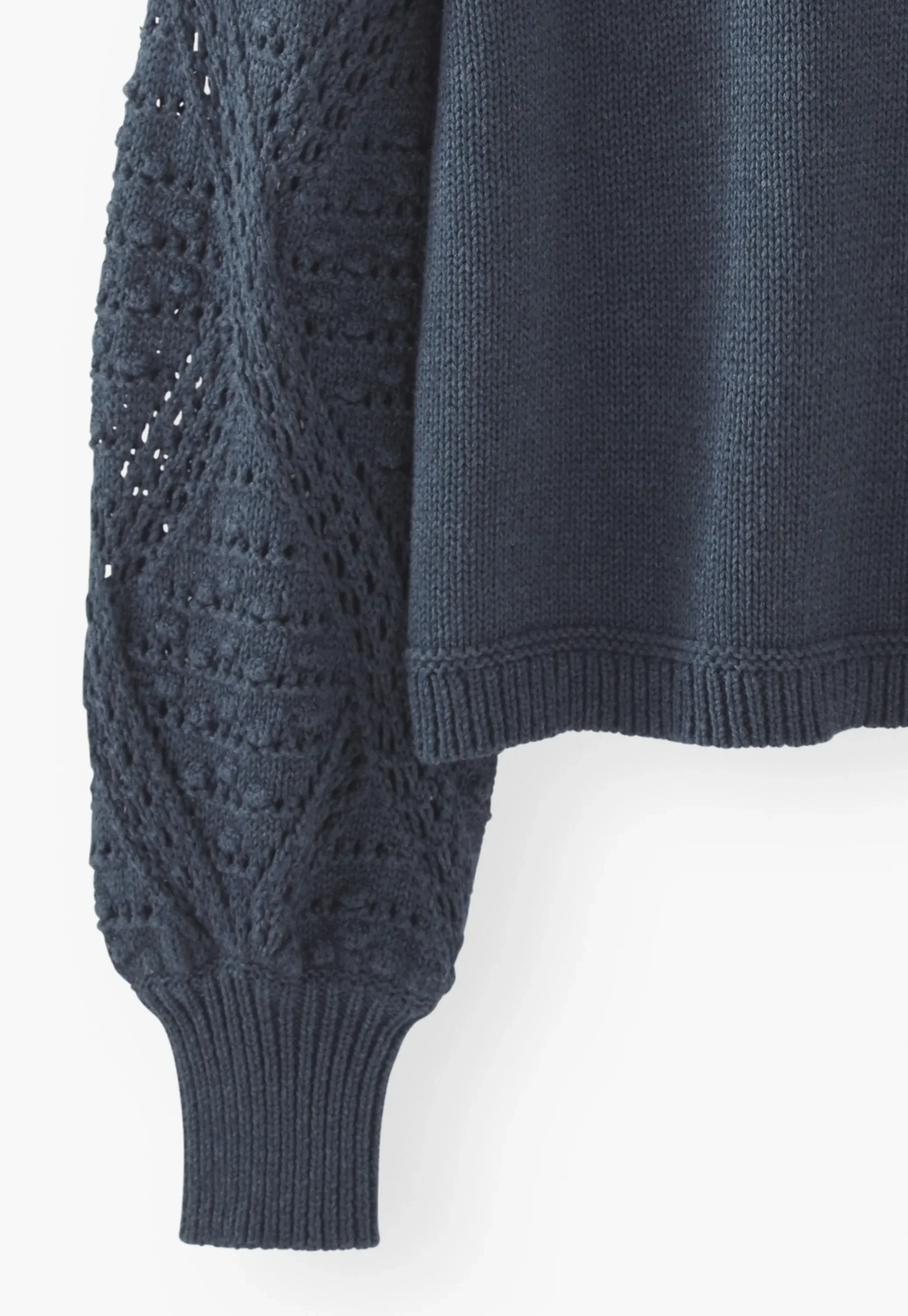 Crochet-Stitch Sweater*Wrap London Clearance
