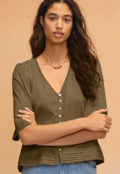 Cropped Blouse*Wrap London Outlet