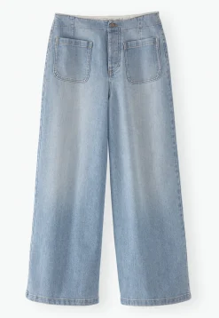 Cropped Wide-Leg Jeans*Wrap London Store