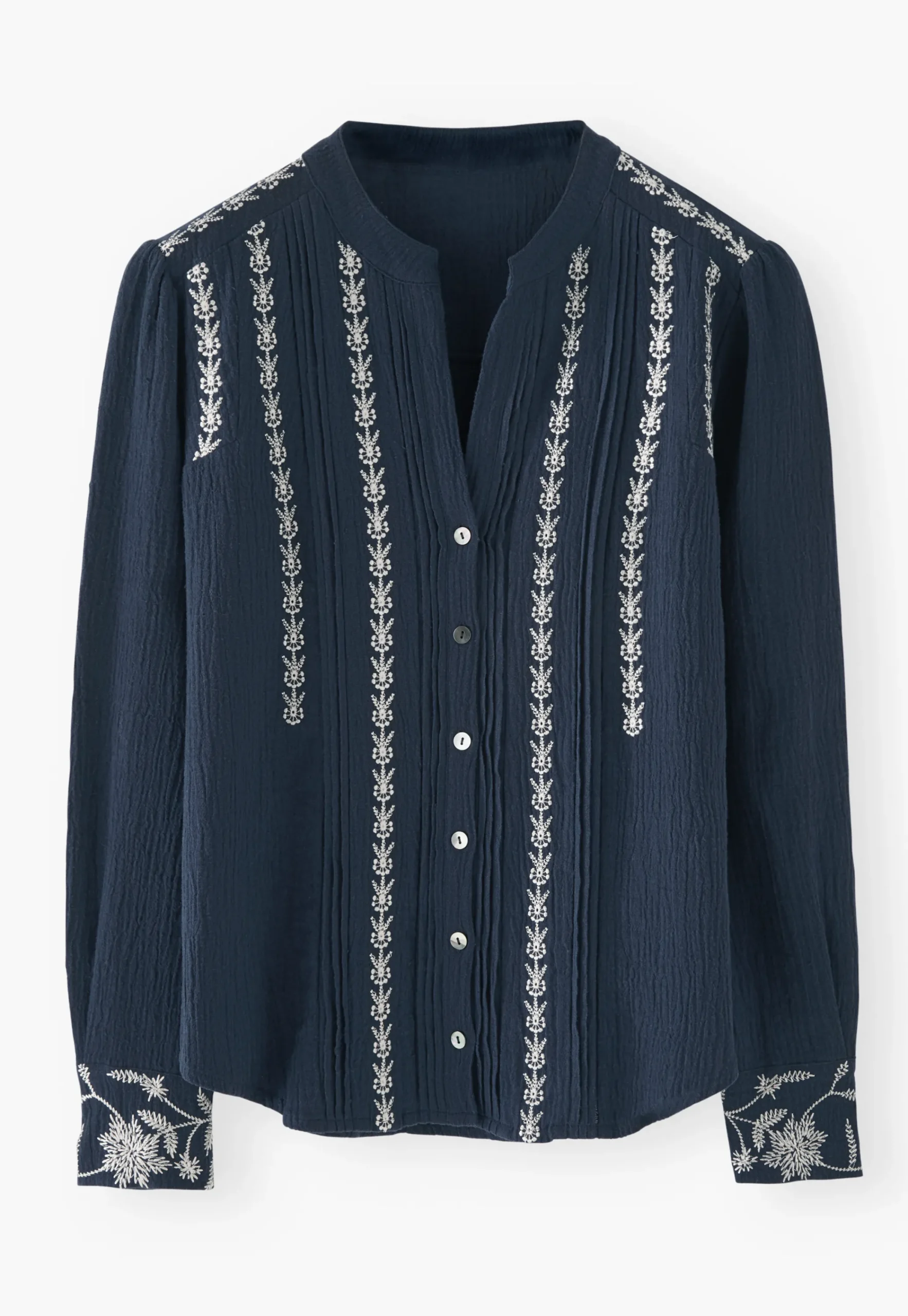 Embroidered Blouse*Wrap London Hot