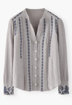 Embroidered Blouse*Wrap London Online