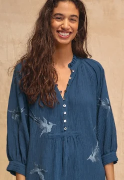 Embroidered Dress*Wrap London Best Sale