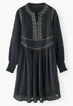 Embroidered Dress*Wrap London Outlet