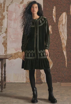 Embroidered Dress*Wrap London Cheap