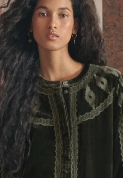 Embroidered Dress*Wrap London Cheap