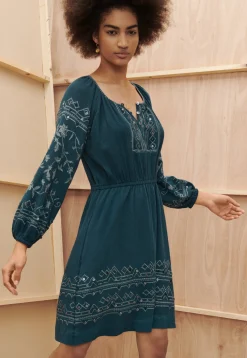 Embroidered Dress*Wrap London Online