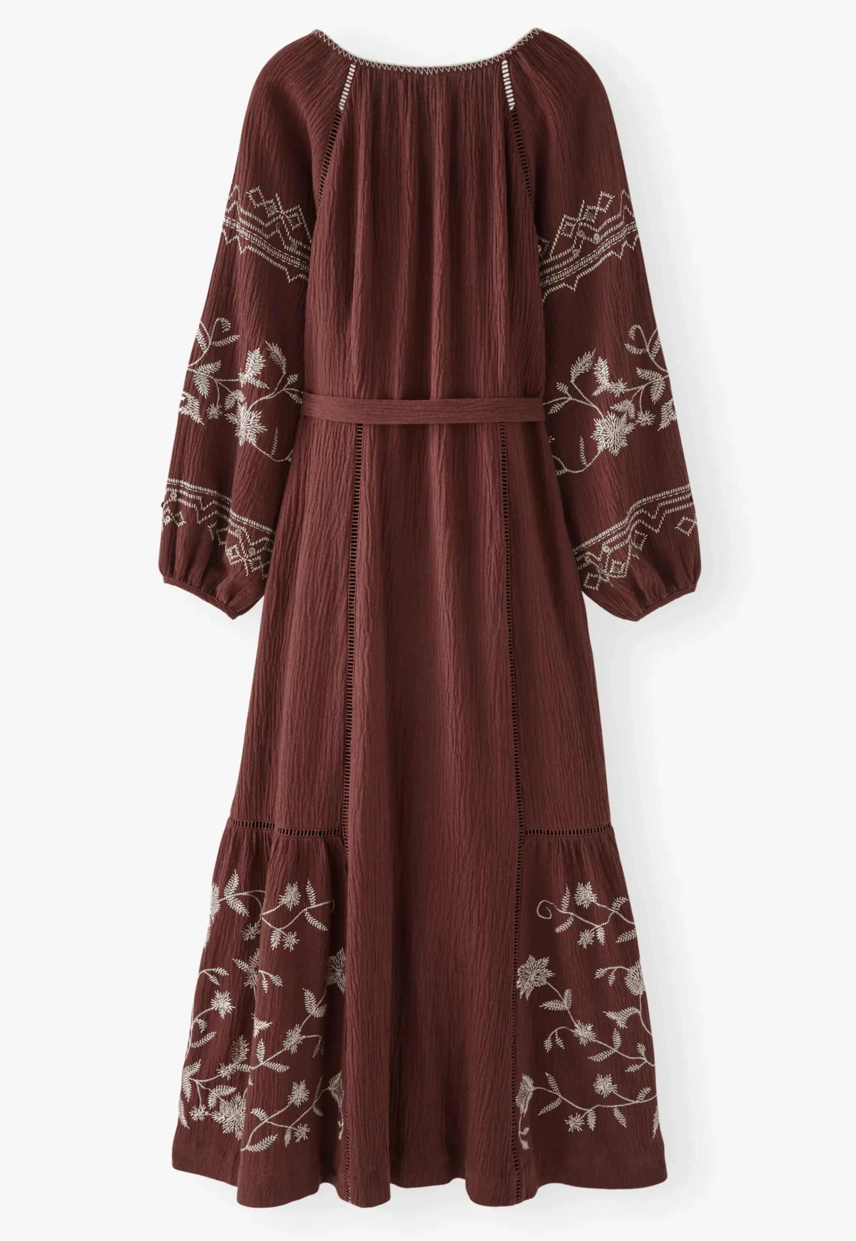 Embroidered Maxi-Dress*Wrap London Cheap
