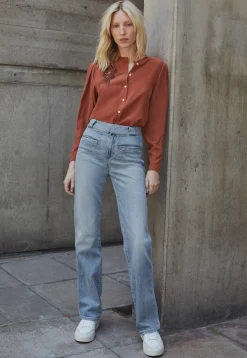 Embroidered Shirt*Wrap London Cheap