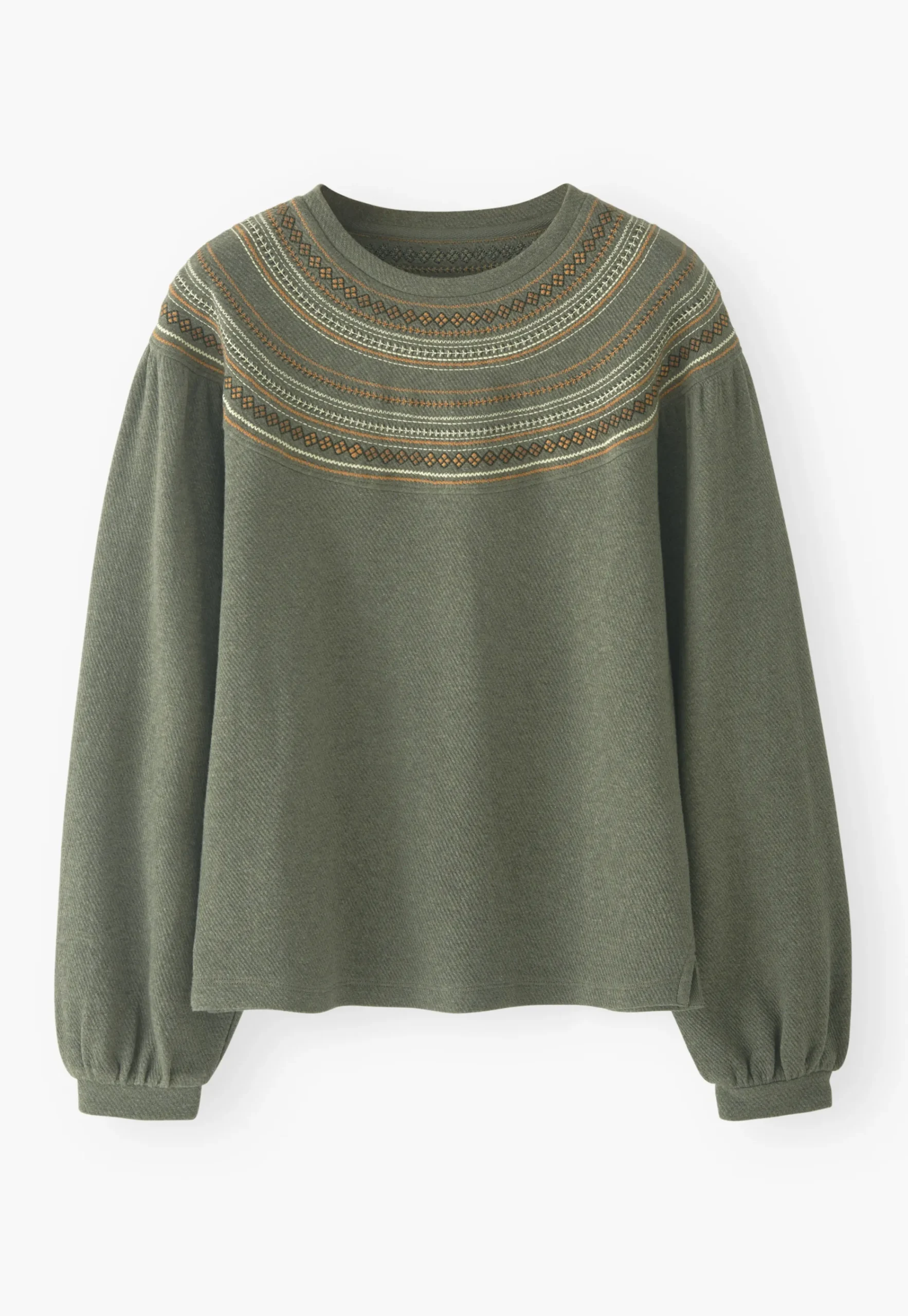 Embroidered Sweatshirt*Wrap London Discount