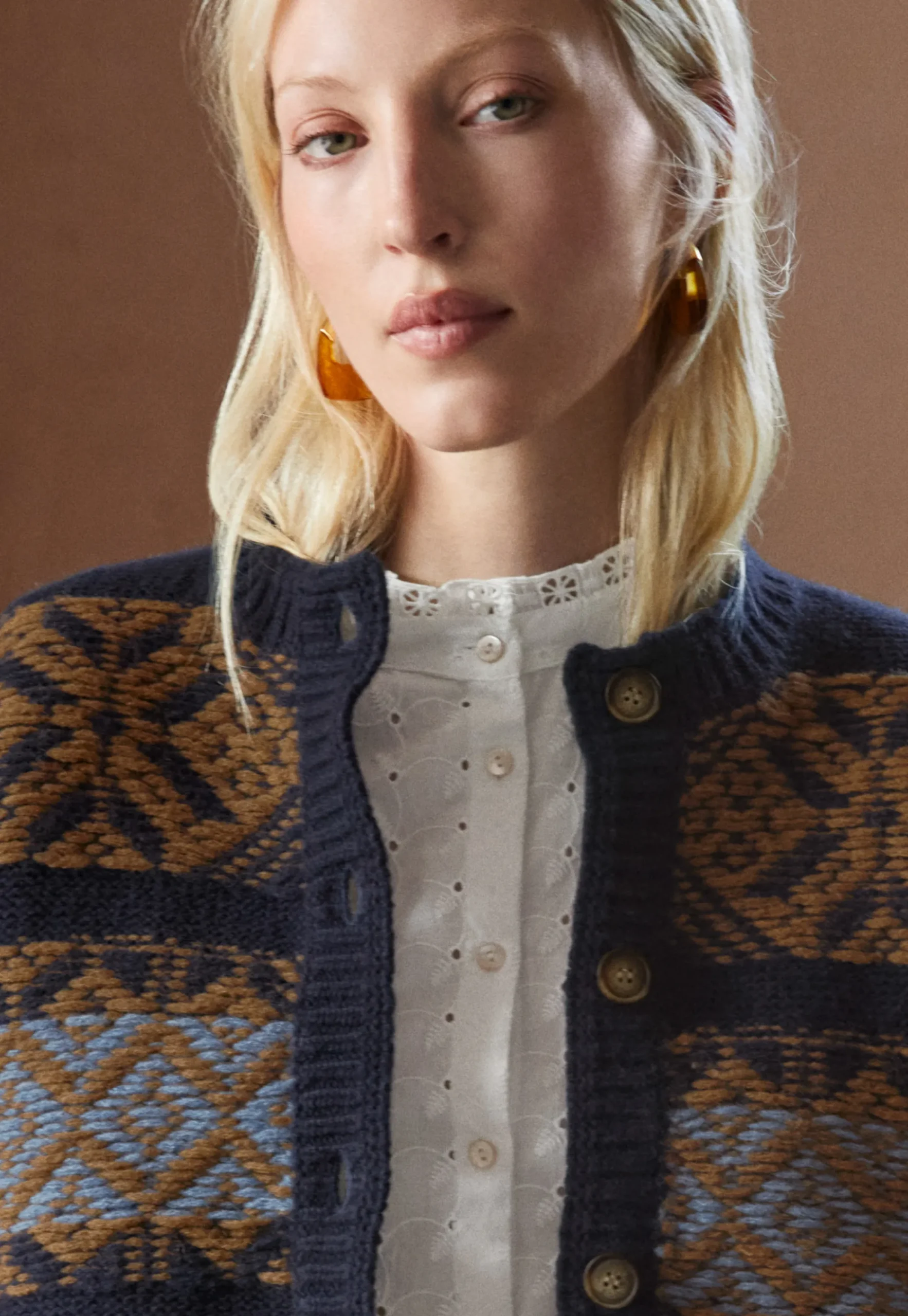 Fair Isle Cardigan*Wrap London Best