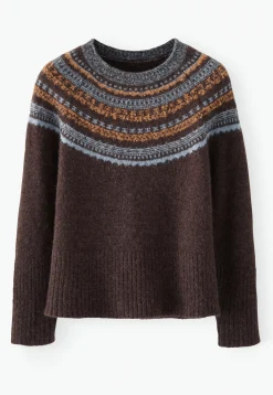 Fair Isle Sweater*Wrap London Fashion
