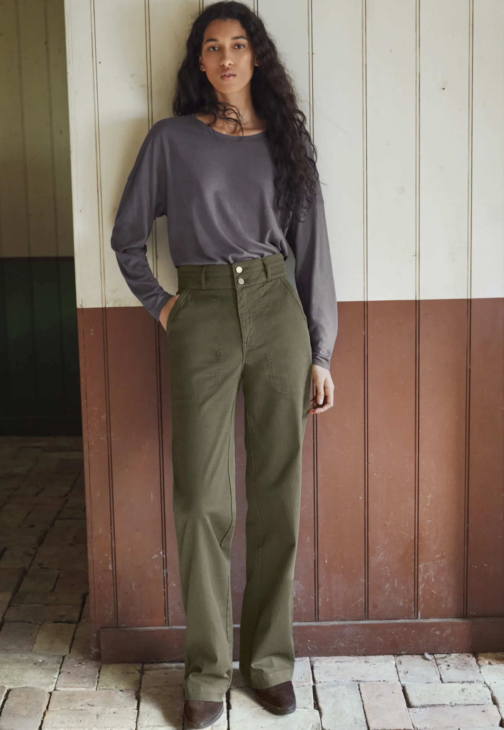 Flared Trouser*Wrap London Online