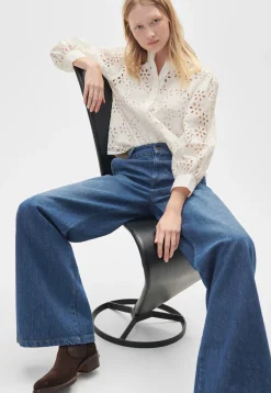 Full Length Wide-Leg Jeans*Wrap London Outlet