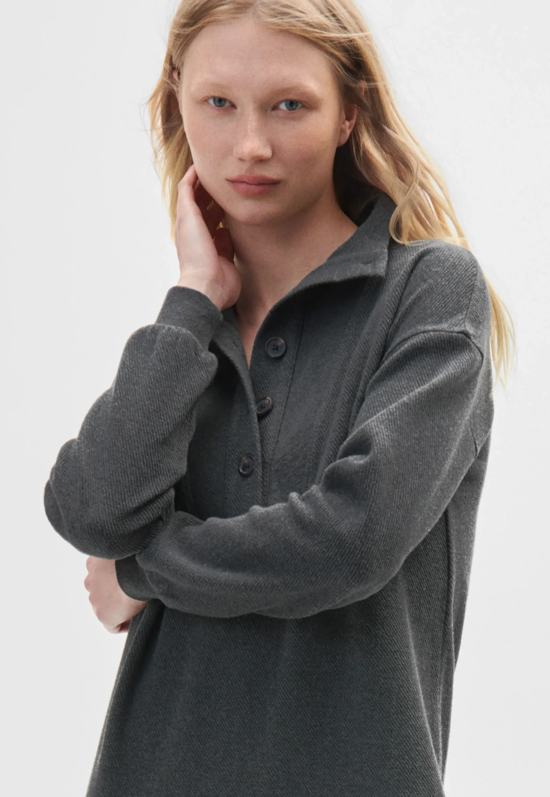 Funnel-Neck Dress*Wrap London Shop