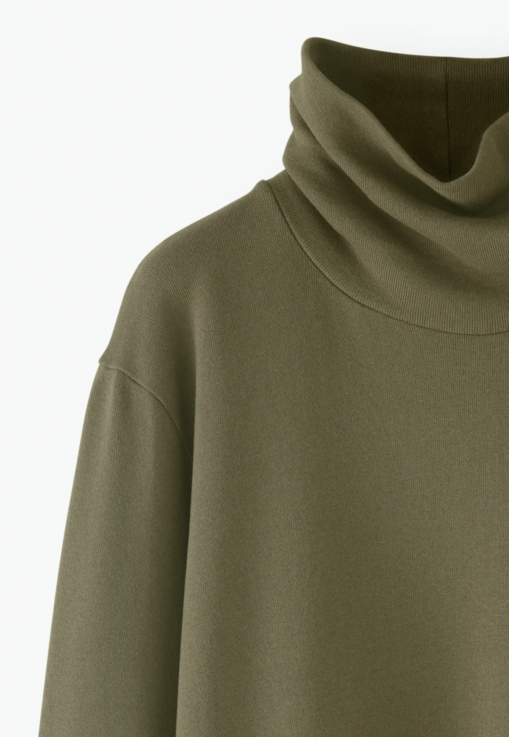 Funnel-Neck Sweatshirt*Wrap London Hot