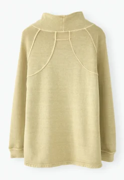 Funnel-Neck Sweatshirt*Wrap London Outlet