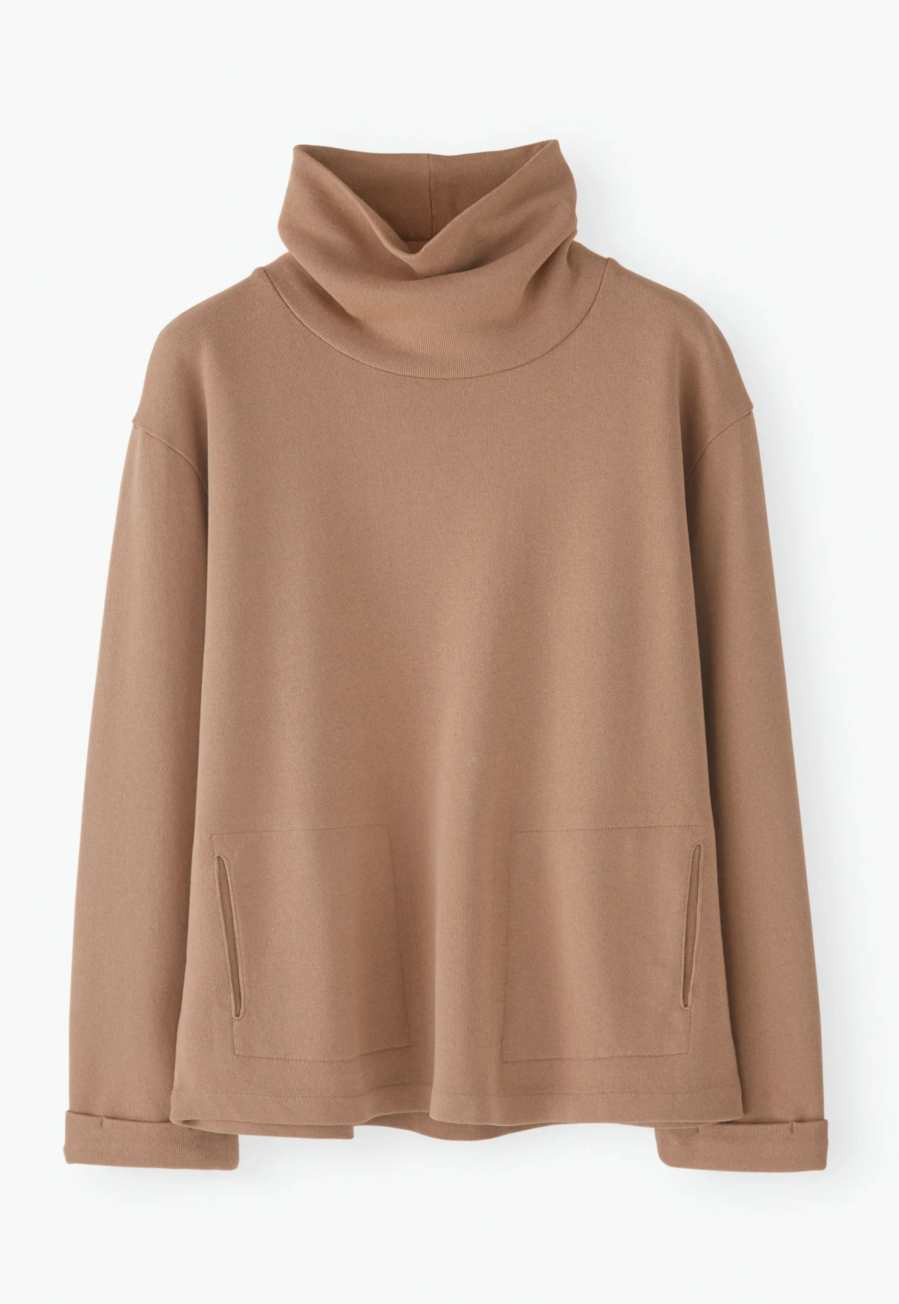 Funnel-Neck Sweatshirt*Wrap London Best