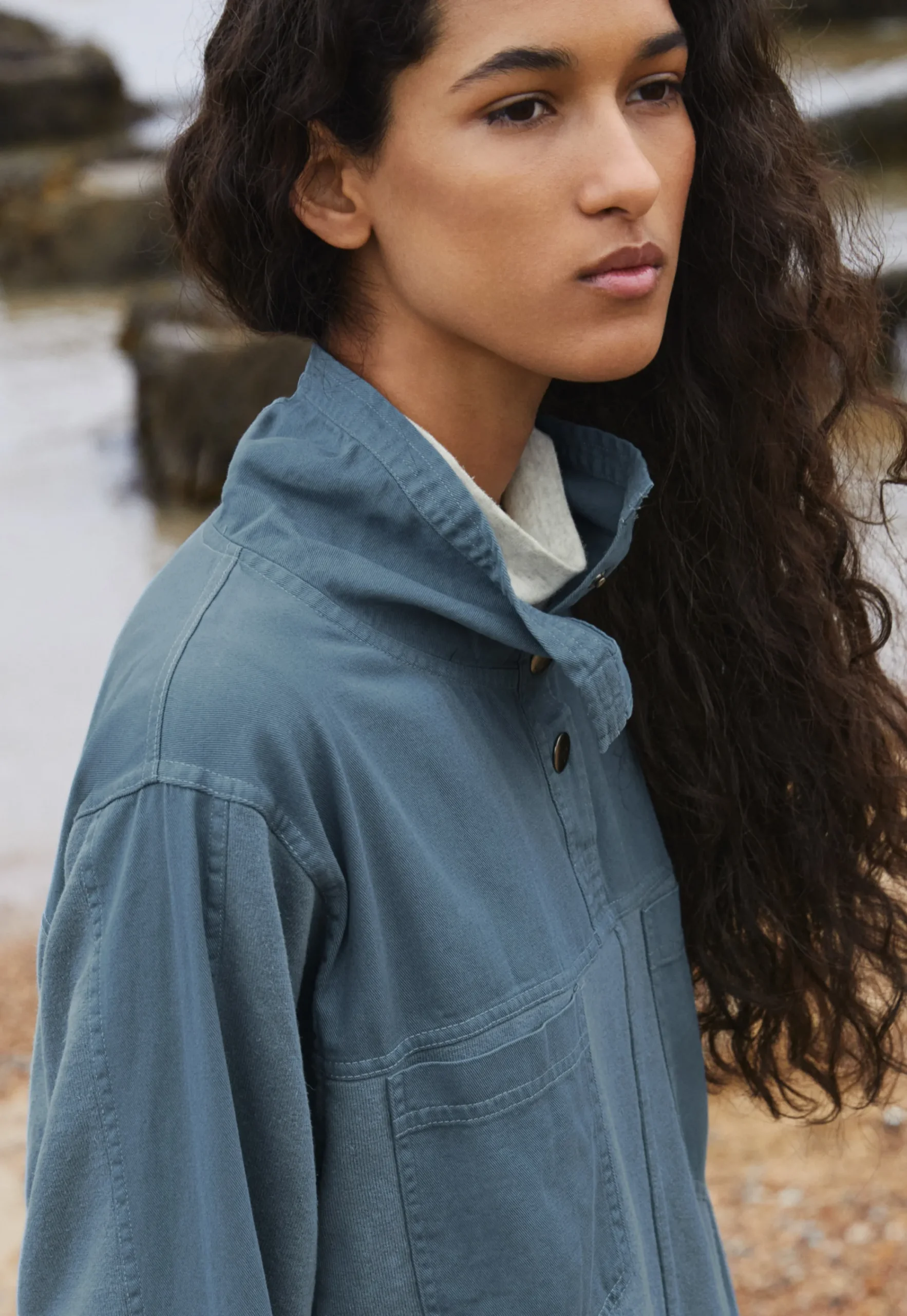 Funnel-Neck Top*Wrap London Best