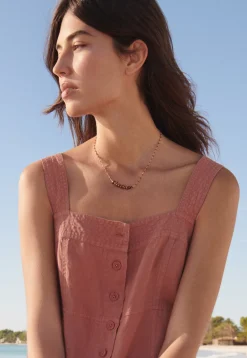 Garnet Beaded Necklace*Wrap London Outlet