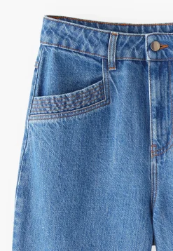 Gathered-Cuff Jeans*Wrap London Shop