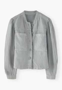 Gathered-Sleeve Jacket*Wrap London Cheap