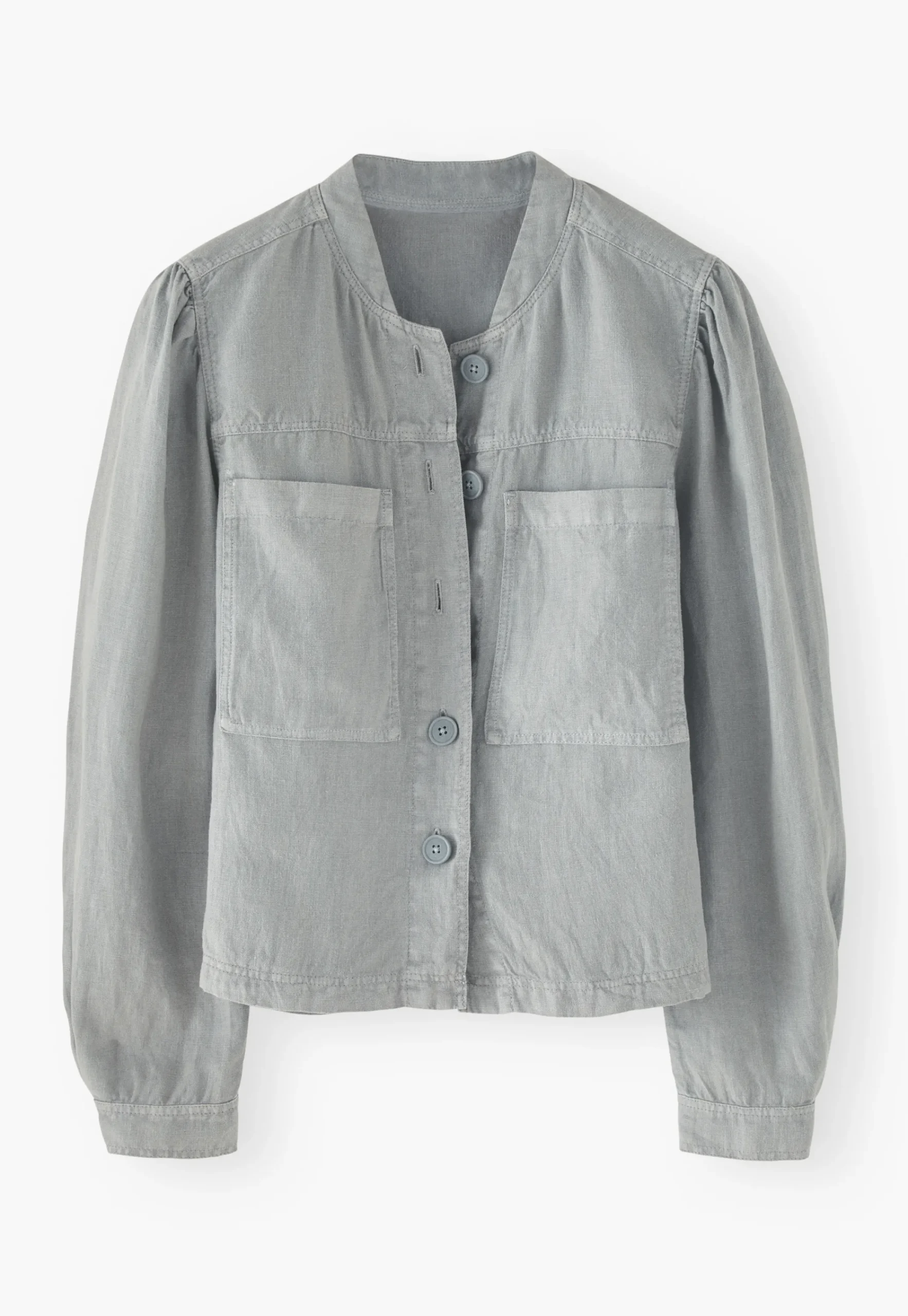 Gathered-Sleeve Jacket*Wrap London Cheap