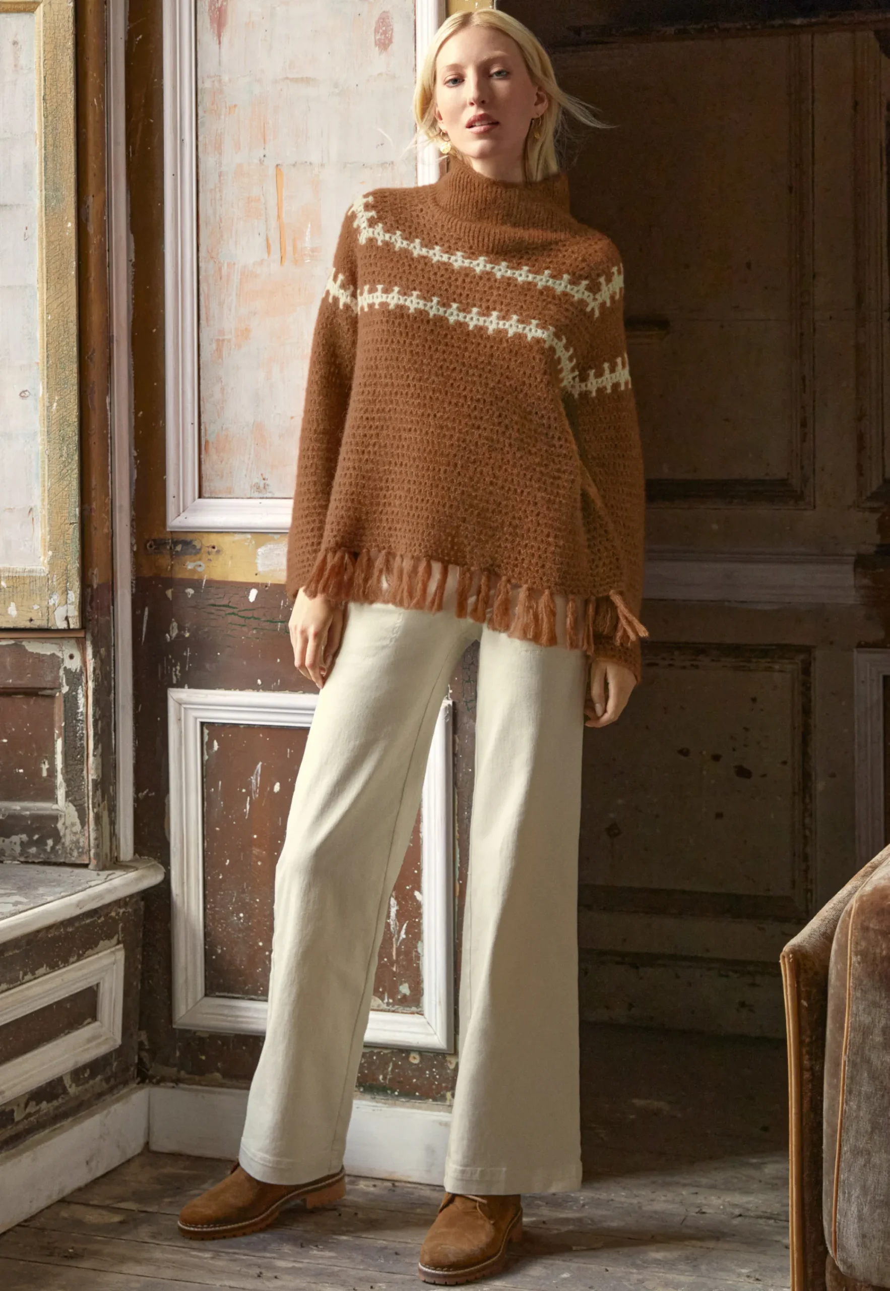 Hand-Crochet Sweater*Wrap London Online