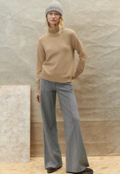 High-Neck Sweater*Wrap London Fashion