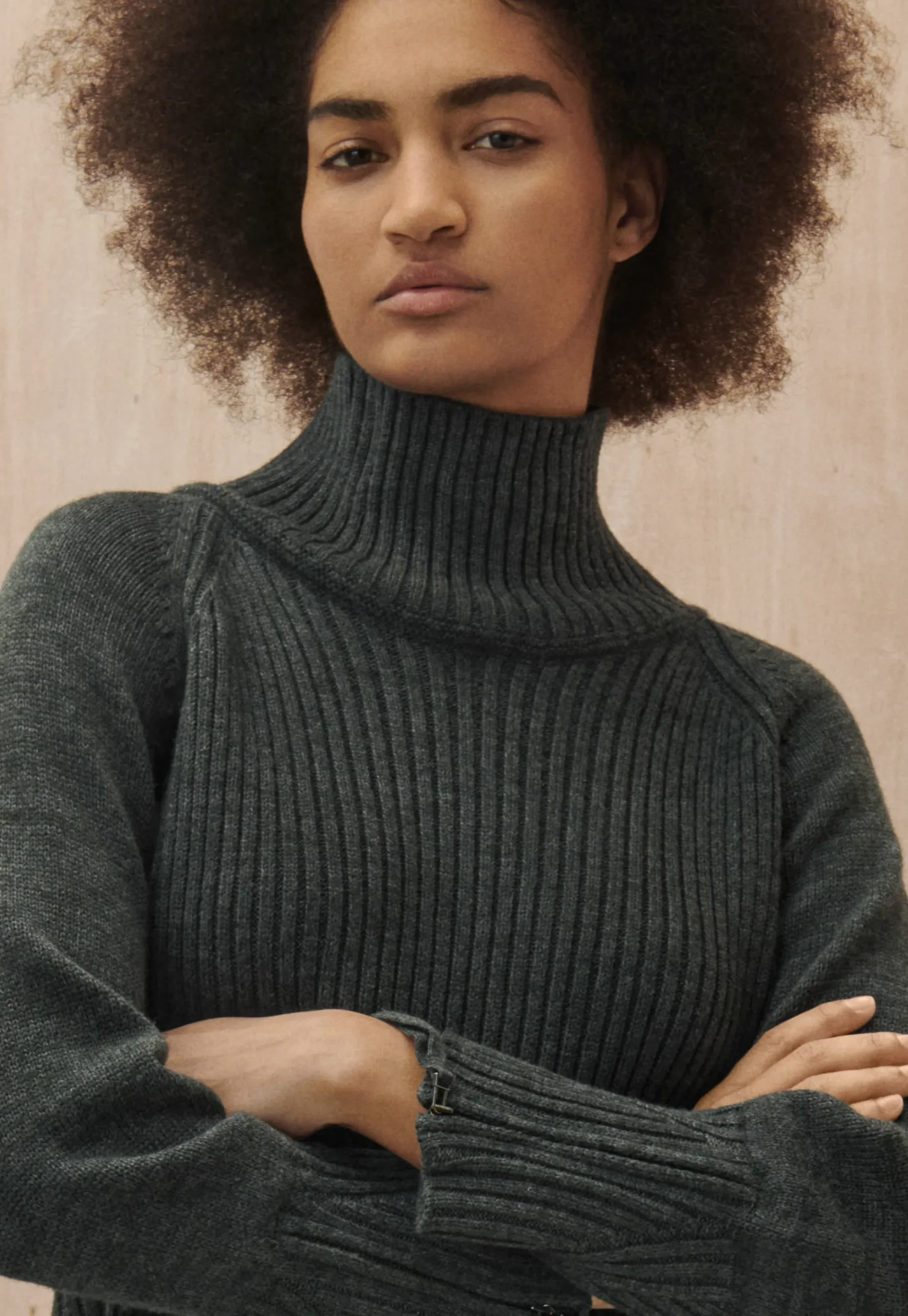 High-Neck Sweater*Wrap London Online