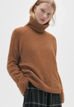 High-Neck Sweater*Wrap London Hot