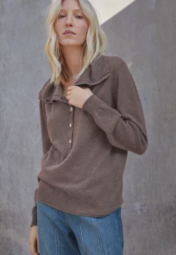 High-Neck Sweater*Wrap London Best Sale