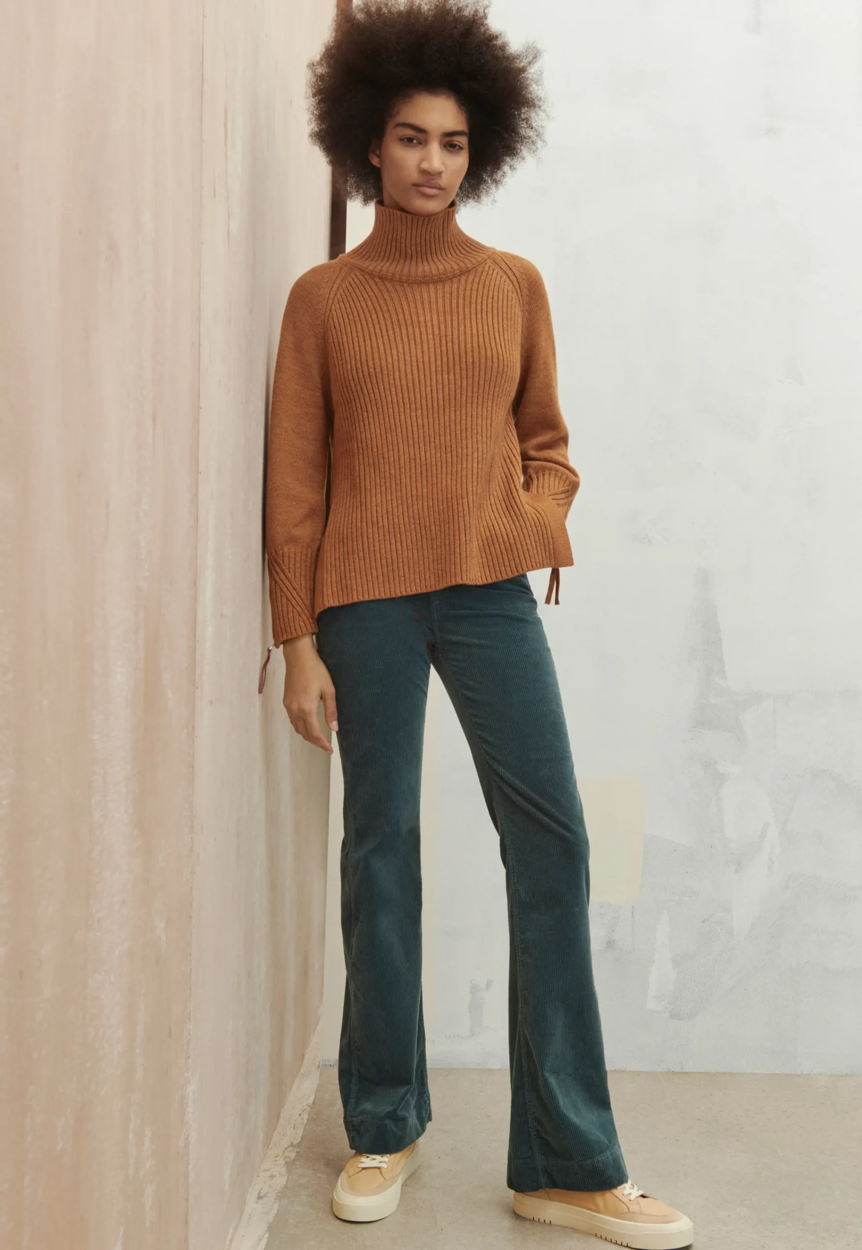 High-Neck Sweater*Wrap London Online