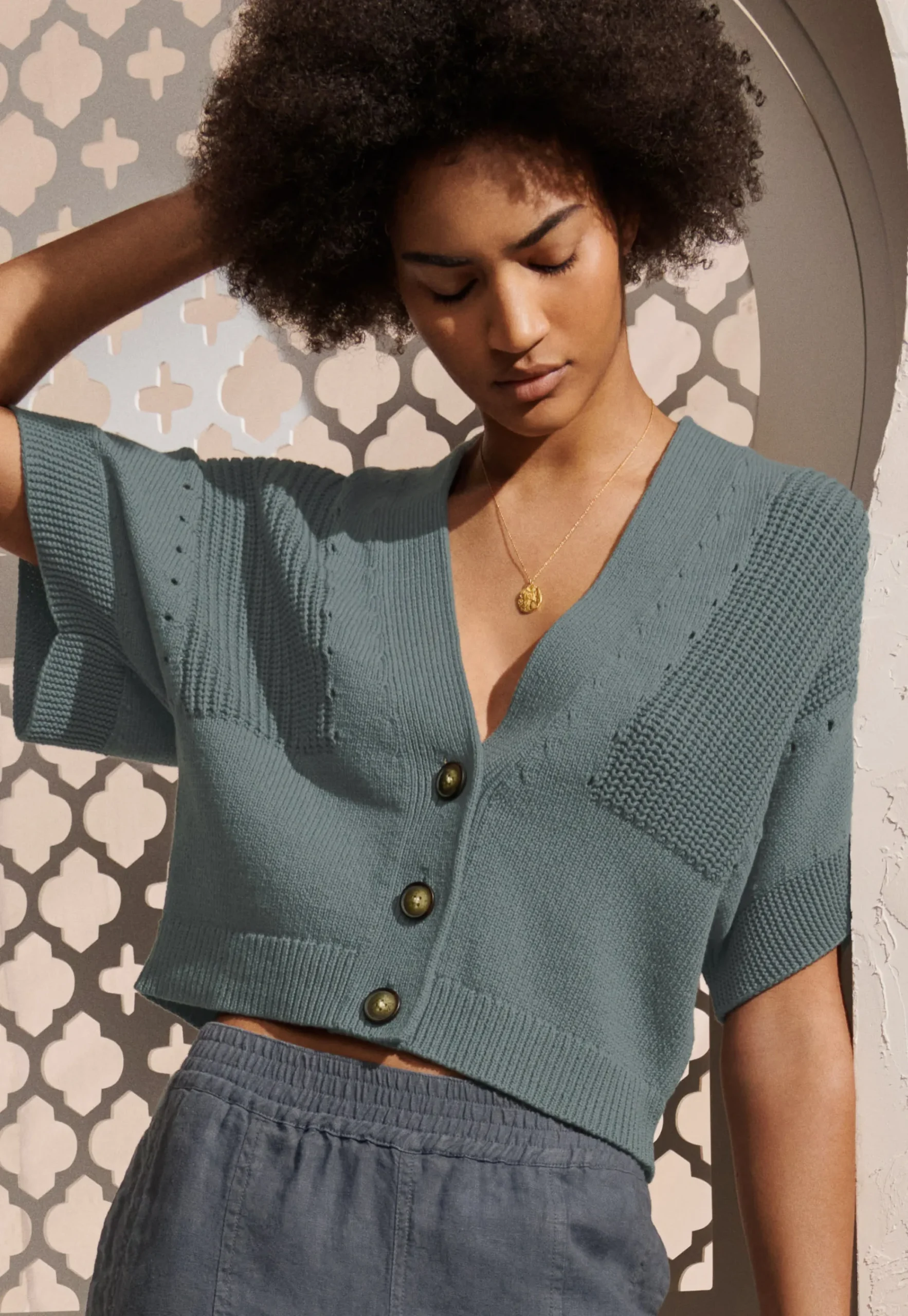 Knitted Cardigan*Wrap London Shop