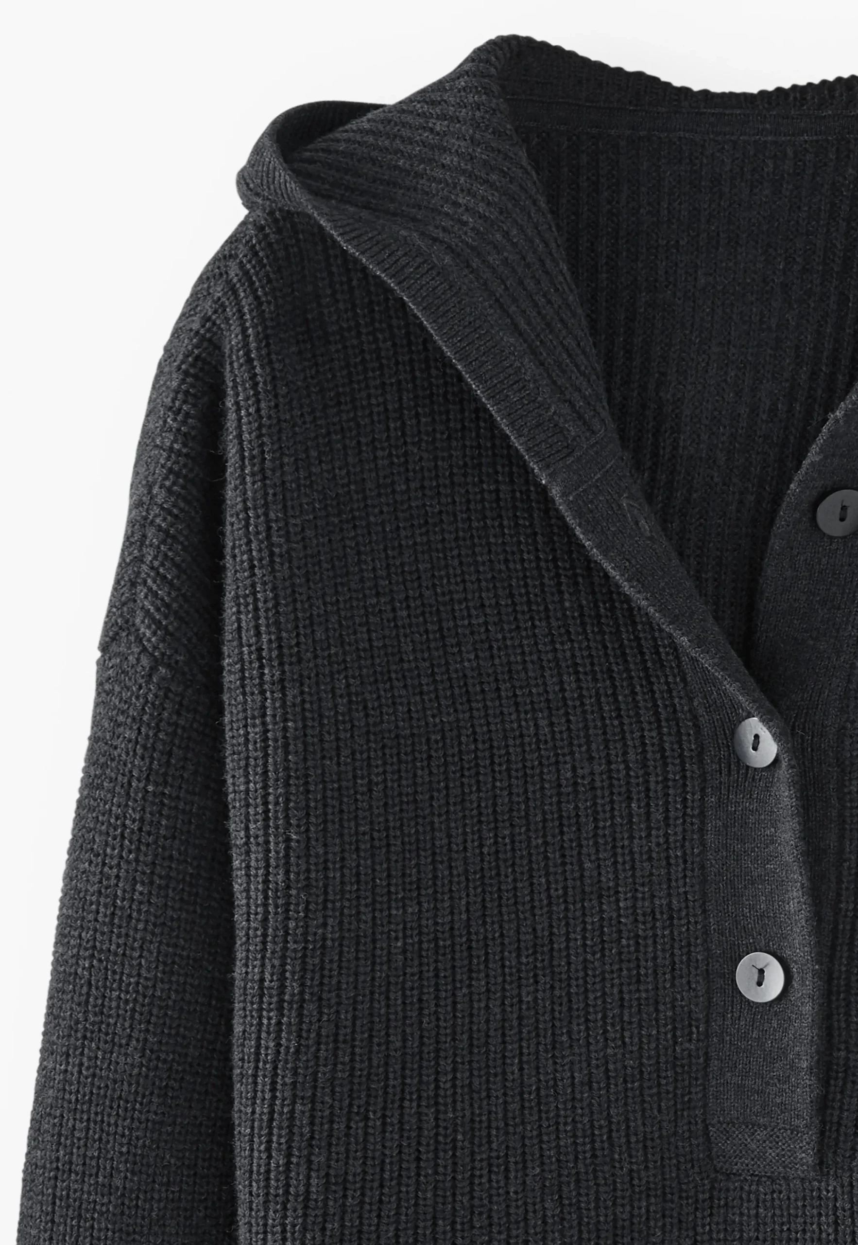 Knitted Hoodie*Wrap London Outlet
