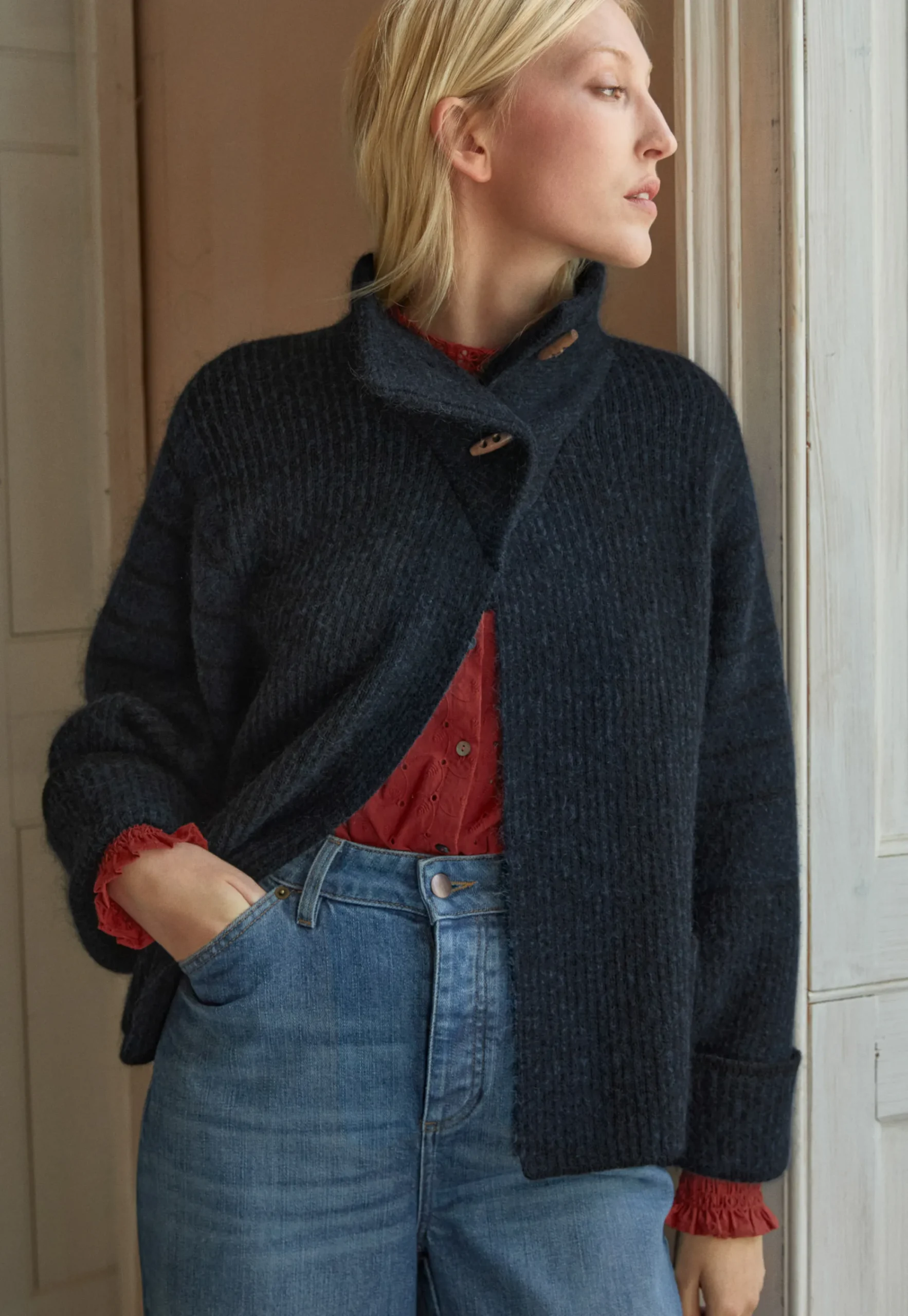 Knitted Jacket*Wrap London Online