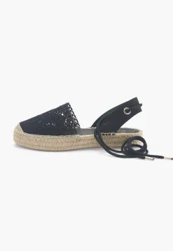 Lace-Front Espadrilles*Wrap London Discount