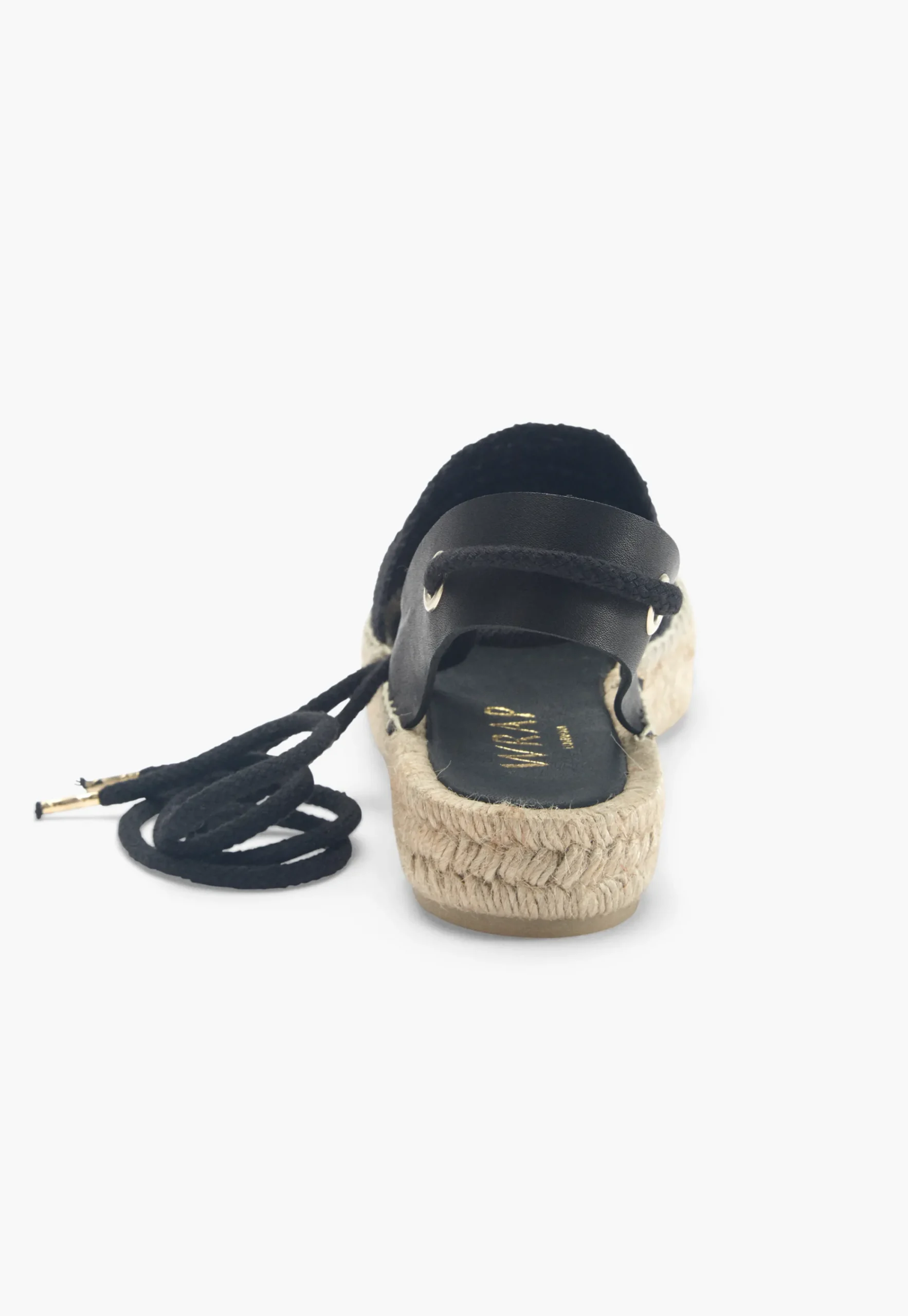 Lace-Front Espadrilles*Wrap London Discount