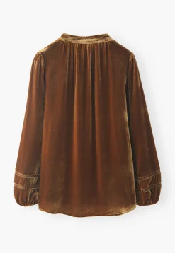 Lace-Sleeve Blouse*Wrap London Fashion