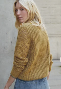 Mesh-Sleeve Sweater*Wrap London Online