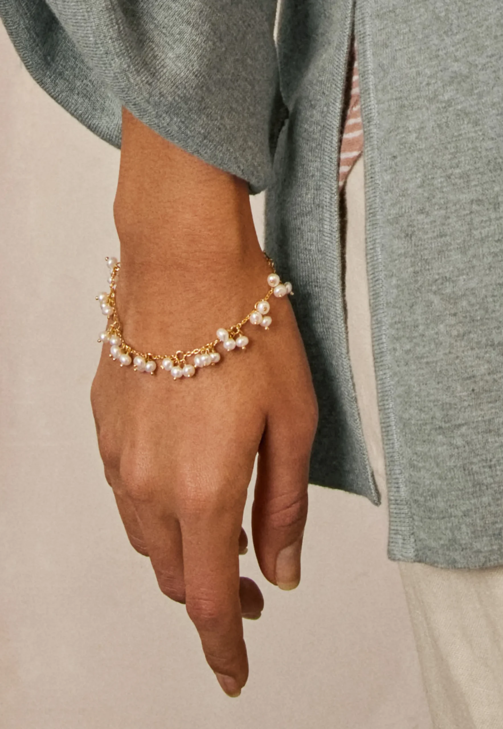 Mini-Pearl Bracelet*Wrap London Clearance