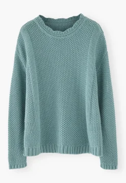 Moss-Stitch Sweater*Wrap London Discount