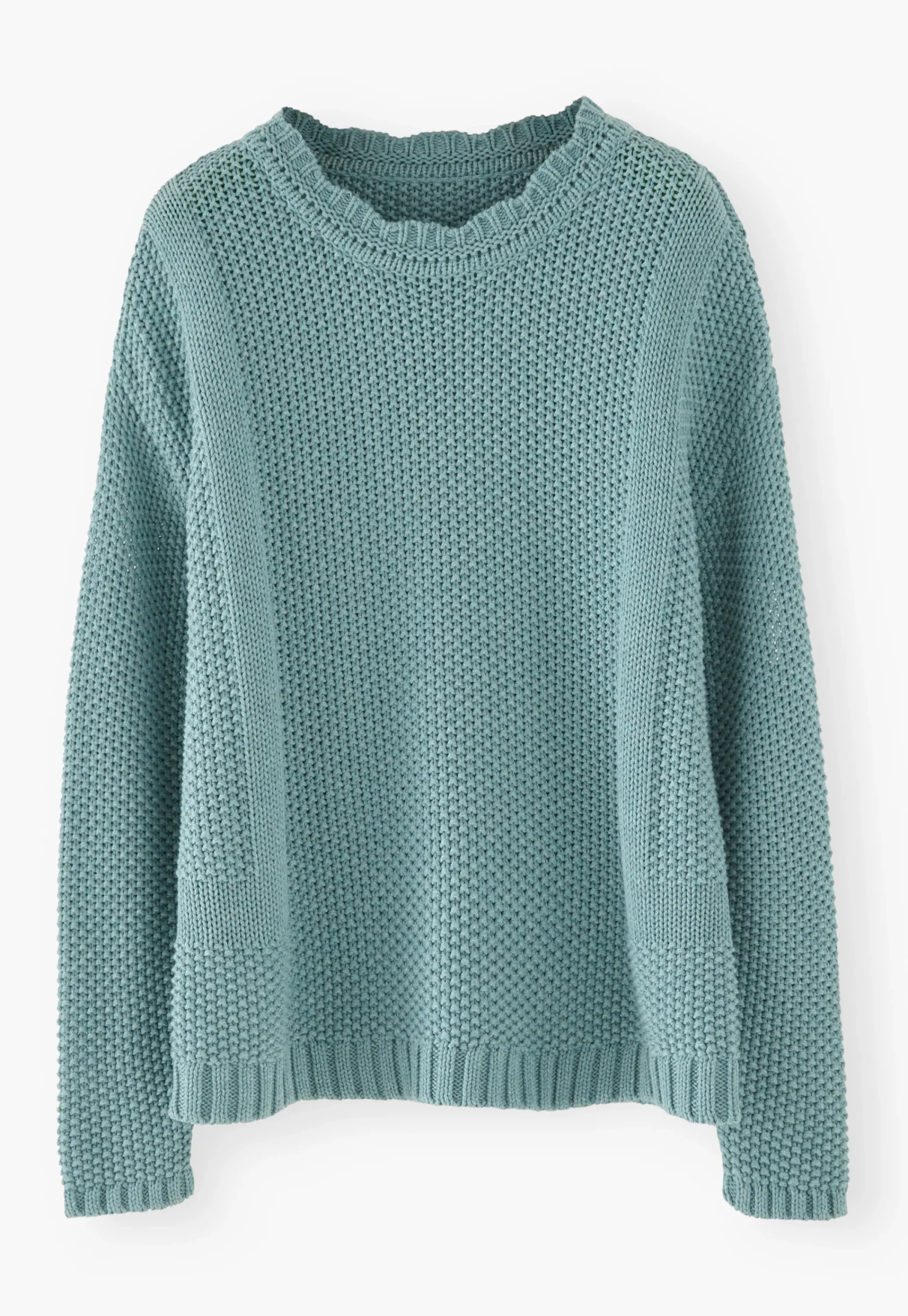 Moss-Stitch Sweater*Wrap London Discount