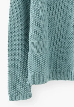 Moss-Stitch Sweater*Wrap London Discount